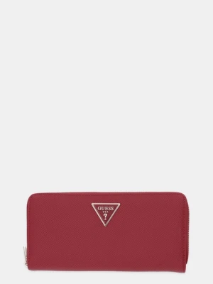 Guess portfel LAUREL damski kolor czerwony SWZG74 59146