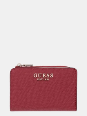 Guess portfel LAUREL damski kolor czerwony SWZG74 59156