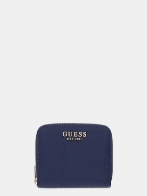 Guess portfel LAUREL damski kolor granatowy SWBG74 59137