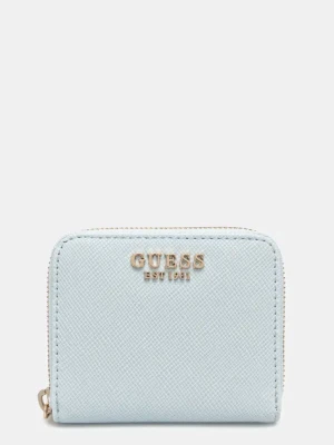 Guess portfel LAUREL damski kolor niebieski SWZG85 00137