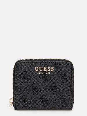 Guess portfel LAUREL damski kolor szary SWSG74 59137