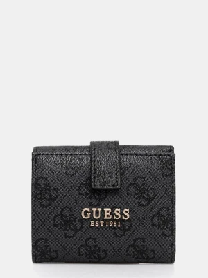 Guess portfel LAUREL damski kolor szary SWSG74 59138
