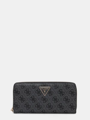 Guess portfel LAUREL damski kolor szary SWSG74 59146