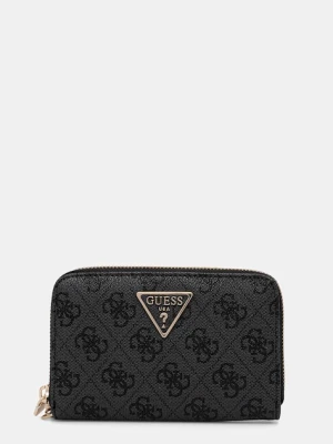 Guess portfel LAUREL damski kolor szary SWSG85 00164