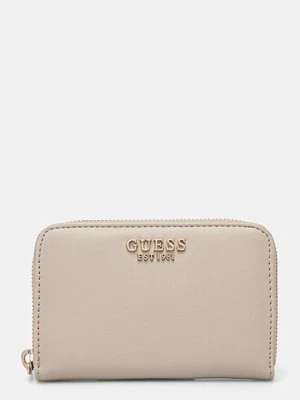 Guess portfel LAUREL damski kolor szary SWVC85 00140