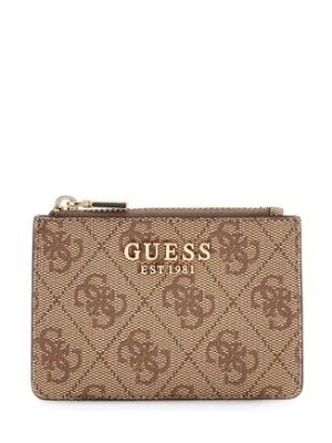 Guess Portfel Laurel II Slg SWSG74 59505 Brązowy
