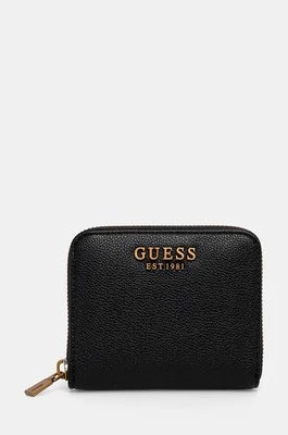 Guess portfel MALVA damski kolor czarny SWBB94 94137