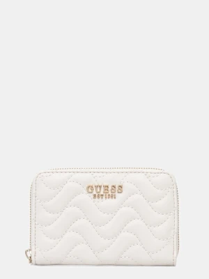 Guess portfel MELISANDRA damski kolor beżowy SWQG96 53140