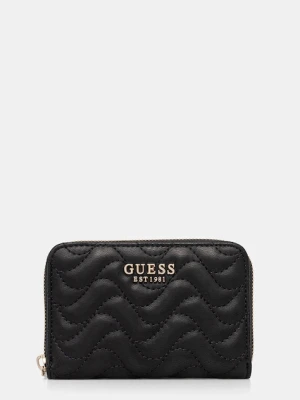Guess portfel MELISANDRA damski kolor czarny SWQG96 53140