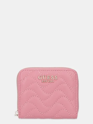 Guess portfel MELISANDRA damski kolor różowy SWQG96 53137