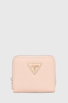 Guess portfel MERIDIAN damski kolor różowy SWBG87 78370