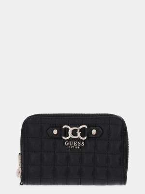 Guess portfel NADIRA damski kolor czarny SWQG84 24164
