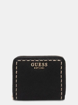 Guess portfel NASTRA damski kolor czarny SWBG96 37137