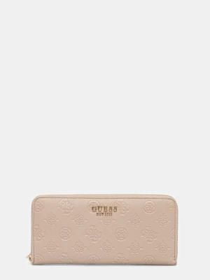Guess portfel PHOEBE damski kolor beżowy SWPD96 65146