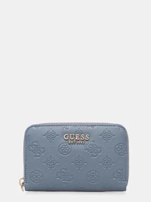 Guess portfel PHOEBE damski kolor niebieski SWPD96 65140