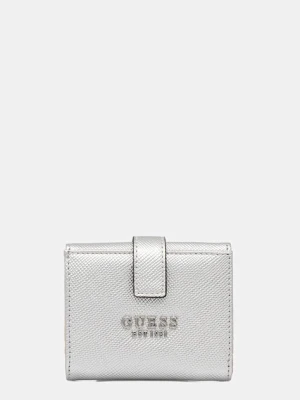 Guess portfel ROSALBA damski kolor srebrny SWMY96 57138