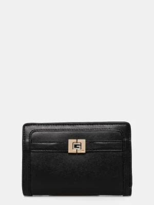 Guess portfel skórzany damski kolor czarny RW1719 P5101