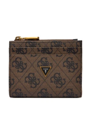 Guess Portfel SMMALO LEA03 Brązowy