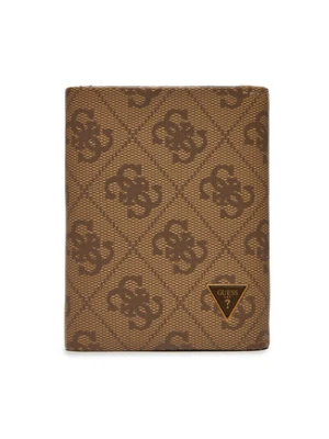 Guess Portfel SMMTLL LEA65 Beżowy