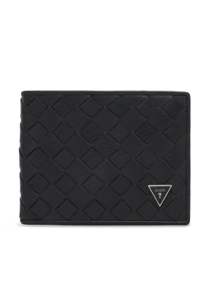 Guess Portfel SMTONA LEA20 Czarny