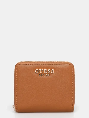 Guess portfel TALENT damski kolor brązowy SWNG96 69137