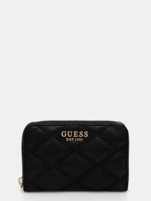 Guess portfel TAMSIN damski kolor czarny SWQG96 32140