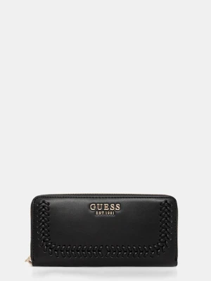 Guess portfel TATUM damski kolor czarny SWNG96 67146