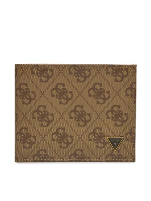 Guess Portfel Vezzola Leather Slg SMVELE LEA20 Brązowy