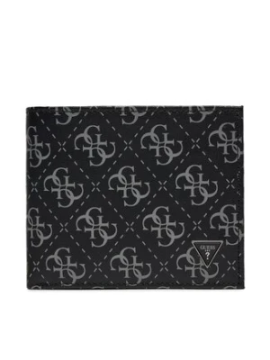 Guess Portfel Vezzola Leather Slg SMVELE LEA20 Czarny