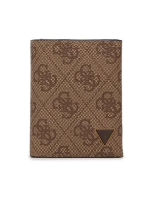 Guess Portfel Vezzola Smart Slg SMEVZL LEA68 Brązowy