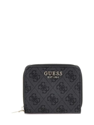 Guess Portfel w kolorze antracytowym - 11 x 9 x 2 cm rozmiar: onesize