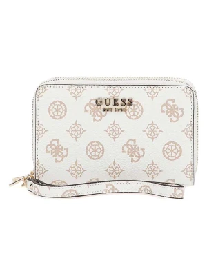 Guess Portfel w kolorze białym - 15 x 10 x 4 cm rozmiar: onesize