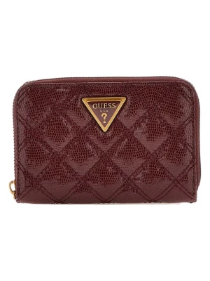Guess Portfel w kolorze bordowym - 14,5 x 9,5 x 2,5 cm rozmiar: onesize