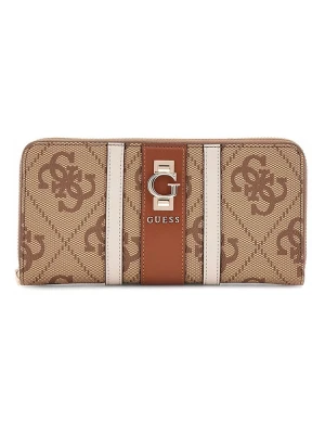Zdjęcie produktu Guess Portfel w kolorze jasnobrązowo-beżowym - 14 x 9 x 3 cm rozmiar: onesize