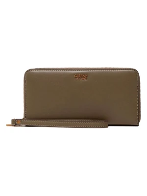 Guess Portfel w kolorze oliwkowym - 21 x 10 x 2 cm rozmiar: onesize