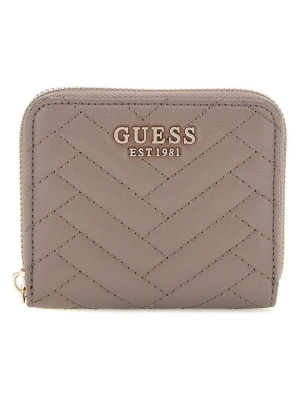 Guess Portfel w kolorze szarobrązowym - 11 x 9 x 2 cm rozmiar: onesize