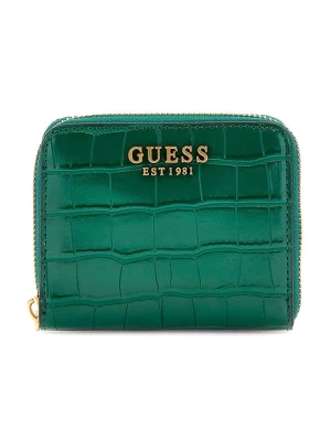 Guess Portfel w kolorze zielonym - 11 x 9 x 2 cm rozmiar: onesize