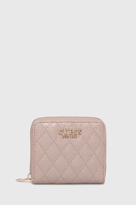 Guess portfel YARMILLA damski kolor różowy SWGG93 22370