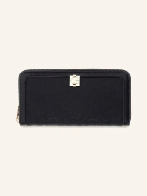 Guess Portmonetka Audrey schwarz CZARNY