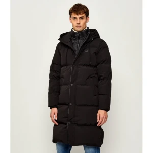 GUESS Puchowy płaszcz