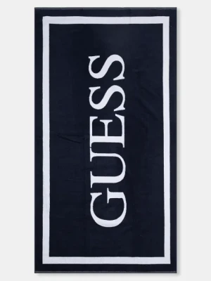 Guess ręcznik bawełniany kolor granatowy E5GZ13 SG00P