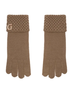 Guess Rękawiczki AW5649 WOL02 Beżowy ciemny