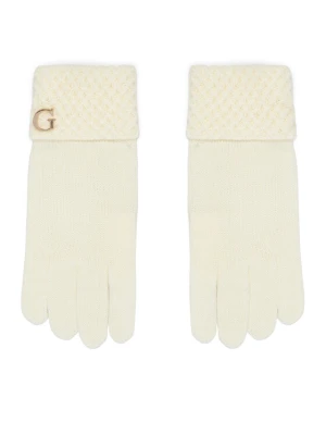 Guess Rękawiczki AW5649 WOL02 Kremowy