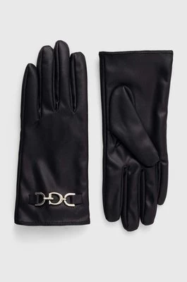 Guess rękawiczki DAGAN damskie kolor czarny AW5066 POL02