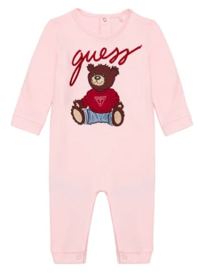 Guess Romper H6RW01 KA6W4 Różowy Regular Fit