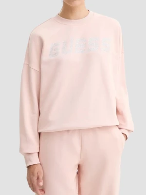 GUESS Różowa damska bluza Primula, Rozmiar L
