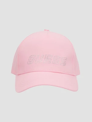 GUESS Różowa damska czapka z daszkiem