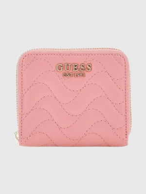 Zdjęcie produktu GUESS Różowy mały portfel damski Melisandra