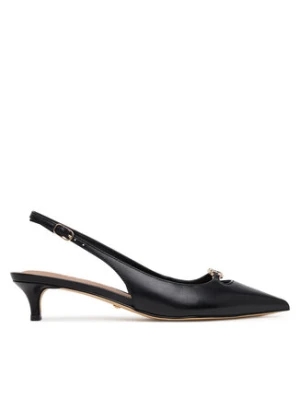 Guess Sandały FLTJES LEA05 Czarny