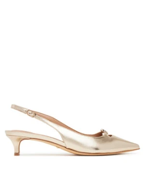 Guess Sandały FLTJES LEM05 Złoty